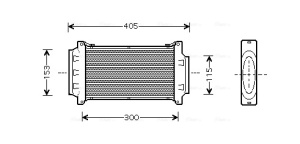 Intercooler potrivit MINI (R50, R53), (R52) 1.6 03.02-07.08 - Img 3