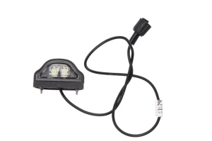 Lampa numar inmatriculare (culoare: negru, lungime cablu: 1000mm, conector: ASS2) - Img 1