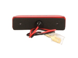 Lumina delimitare stanga/dreapta, rosu, LED, inaltime 16mm; latime 11mm; adancime 65mm, lungime cablu 150mm, 24V (IPIP67) - Img 2