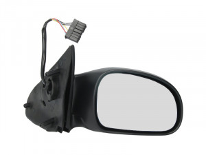Oglinda laterala Dreapta (electric, convexa, incalzita, albastru, capac, cu senzor de temperatura) potrivit PEUGEOT 406 - Img 1