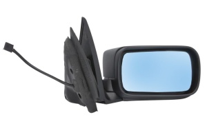 Oglinda laterala Dreapta (electric, convexa, incalzita, albastru) potrivit BMW 3 (E46) - Img 1