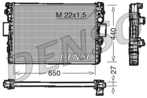 Radiator racire motor (automat/manual) potrivit HONDA CR-V III 2.2D 01.07- - Img 3