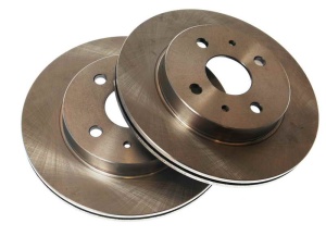 Set discuri frana (2 buc.) Fata Dreapta/Stanga potrivit DAIHATSU COPEN, CUORE VII, SIRION, YRV; SUBARU JUSTY IV 0.7-1.5 07.02- - Img 1