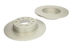 Set discuri frana (2 buc.) Spate Dreapta/Stanga potrivit AUDI A1, A3, Q2, TT; CUPRA FORMENTOR, LEON, LEON SPORTSTOURER; SEAT ALTEA, ALTEA XL, ATECA, LEON, LEON SC 1.0-Electric 02.03- - Img 1