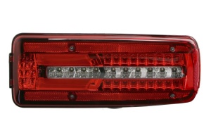 Stop spate dreapta (LED, 24V, cu intermitent, cu lumina de ceata, lumina de marșarier, cu lumina stop, lumini parcare, cu semnal invers, lumina laterala) potrivit MAN TGL I, TGM I, TGX I 01.04-12.23 - Img 1