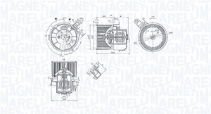Ventilator habitaclu potrivit DACIA DUSTER, LOGAN II, LOGAN MCV II, SANDERO II; RENAULT CLIO IV, CLIO IV/HATCHBACK, CLIO IV/KOMBI, LOGAN I, LOGAN/STEPWAY II, SANDERO/STEPWAY II 0.9-1.6 02.08- - Img 1