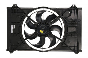 Ventilator radiator (cu carcasa) potrivit KIA RIO II 1.4/1.6 03.05-12.11 - Img 2