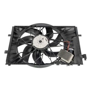 Ventilator radiator (cu carcasa) potrivit MERCEDES C (CL203), C T-MODEL (S203), C (W203), CLK (A209), CLK (C209) 1.8-5.4 05.00-03.10 - Img 2