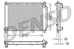 Condensator climatizare potrivit RENAULT CLIO III, CLIO III/HATCHBACK, MODUS 1.2-2.0 09.04- - Img 3