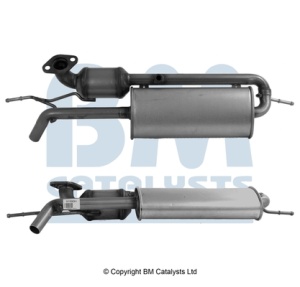 Convertor catalitic EURO 4 potrivit SMART FORTWO 1.0 01.07- - Img 2