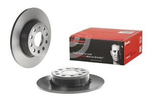 Disc frana Spate Dreapta/Stanga potrivit AUDI A1, A3, Q2, TT; CUPRA FORMENTOR, LEON, LEON SPORTSTOURER; SEAT ALTEA, ALTEA XL, ATECA, LEON, LEON SC, LEON SPORTSTOURER 1.0-Electric 05.01- - Img 4