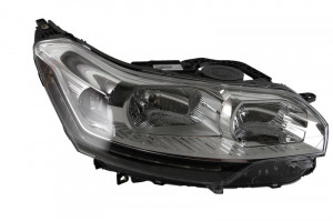 Far Dreapta (halogen, H1/H7, electric, cu motor) potrivit CITROEN C5 III 02.08- - Img 1