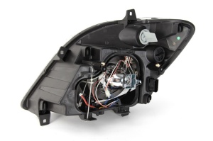 Far fata Dreapta (xenon, D1S/H7/PY21W/W5W, electric, fara motoras, culoare insert: argintiu, culoare semnalizator: galben) potrivit MERCEDES SPRINTER 3,5-T (B906) -10.13 - Img 2