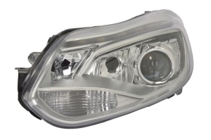 Far fata Stanga (xenon, D3S/H1/H7/LED/PY21W, electric, cu motor, culoare insert: cromat, culoare semnalizator: transparent) potrivit FORD FOCUS III; FORD USA FOCUS - Img 1