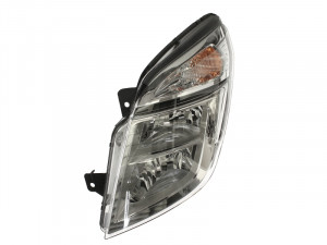 Far Stanga (halogen, H1/H7/PY21W/W5W, bec, culoare insertie: cromat) potrivit NISSAN NV400 - Img 1