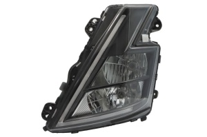 Fat stanga (H1/H7/LED, manual, cu lumina de zi, culoare insert: negru, culoare indicator: alb) potrivit VOLVO FH16 III 02.20- - Img 1