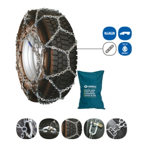Lanturi auto zapada VERIGA, camioane, certificat O-NORM, certificat austriac. VR5117, marime: 385/55R18; 435/45R22.5; 445/45R19.5 - Img 2