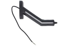 Lumina clarificare dreapta, portocaliu/rosu/alb, LED, suprafata, lungime cablu 400mm, cu brat lung, 12/24V (cu functie de semnalizator spate, IP6K9K) - Img 2