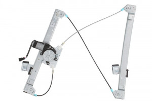 Macara geam Fata Dreapta (electric, cu motor, numar de usi: 2/4) potrivit SEAT CORDOBA, CORDOBA VARIO, IBIZA II, IBIZA III, INCA; VW CADDY II, CADDY II/MINIVAN, POLO, POLO CLASSIC 01.85- - Img 1
