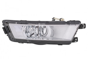 Proiector ceata Dreapta (H8, cromat) potrivit SKODA RAPID 07.12-03.17 - Img 1