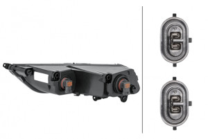 Proiector ceata Dreapta (H8) potrivit VW PASSAT ALLTRACK B7, PASSAT B7, PASSAT B7/KOMBI 08.10-12.14 - Img 2