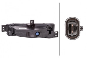 Proiector ceata dreapta (LED, black frame) potrivit BMW X3 G01 10.17- - Img 2