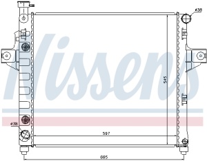Radiator motor (Automat/Manual) potrivit JEEP GRAND CHEROKEE II 4.0 - Img 4