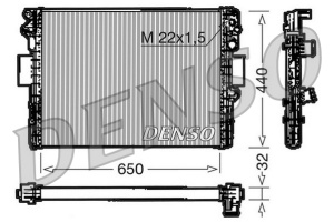 Radiator motor potrivit IVECO DAILY III 2.8D - Img 3