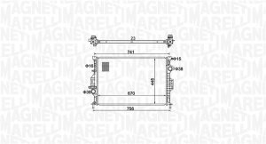 Radiator motor potrivit VOLVO S60 II, S80 II, V40, V60 I, V70 III, V70 III/KOMBI, XC60 I, XC70 II; FORD C-MAX II, FOCUS III, FOCUS III/HATCHBACK, GALAXY II, GALAXY MK II 1.5-4.4 - Img 3