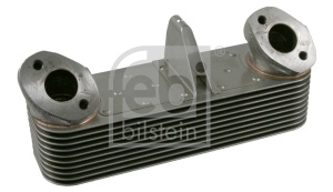 Radiator ulei (numar de nervuri: 10) potrivit MERCEDES MK, NG, O 303, O 330, OH, SK; NEOPLAN CITYLINER, MEGALINER, SKYLINER, TRANSLINER; SETRA 300 OM401.972-OM446.920 01.70- - Img 2