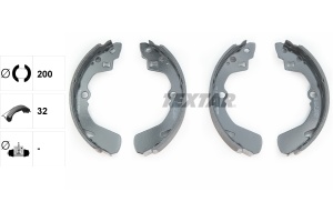 Sabot frana potrivit DAIHATSU APPLAUSE I, APPLAUSE II, CHARADE III; GEO METRO; ROVER CITYROVER; SUBARU JUSTY II; SUZUKI BALENO, LIANA, SWIFT, SWIFT II, SWIFT III; TATA INDICA 1.0-2.3 06.88- - Img 2