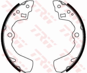 Sabot frana potrivit DAIHATSU APPLAUSE I, APPLAUSE II, CHARADE III, CHARADE IV; ROVER CITYROVER; SUBARU JUSTY II; SUZUKI BALENO, LIANA, SWIFT, SWIFT II, SWIFT III 1.0-1.9D 06.88- - Img 2