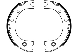 Sabot frana potrivit LEXUS GX, LX; TOYOTA 4 RUNNER IV, 4 RUNNER V, FJ CRUISER, LAND CRUISER, LAND CRUISER 100, LAND CRUISER 80, LAND CRUISER 90, LAND CRUISER PRADO, SEQUOIA 2.4-4.7 11.84- - Img 3