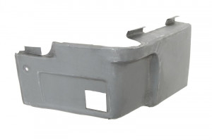 Segment aripa spate Dreapta (partea inferioara, joasa, sub bara de protectie) potrivit VW LT 28-35 I, LT 40-55 I 04.75-06.96 - Img 1
