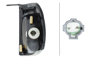Semnalizator fata Dreapta (transparent, PY21W) potrivit NISSAN TERRANO II 2.4-3.3 10.92-09.07 09.99-09.07 - Img 4