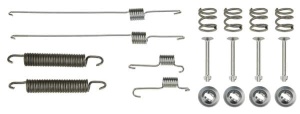 Set accesorii sabot frana (AKEBONO) potrivit DAIHATSU CUORE VI, CUORE VII, MATERIA, SIRION; SUBARU JUSTY IV 0.7-1.5LPG 05.03- - Img 2