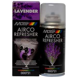 Solutie antibacteriana albastru marin, aplicatie: curatare, linie: Lavanda, destinat pentru: aer conditionat - Img 1