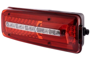 Stop spate stanga (LED, 24V, cu intermitent, cu far ceață, lumina de marșarier, cu stop, lumină de parcare, reflector ) potrivit MAN TGX I 01.14-09.21 - Img 1