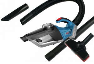 Aspirator profI, puternic, pe baterii GAS 18V-1, aspiratie maxima 60mbar, filtru HEPA, capacitate rezervor 0,7l, greutate 1,4kg, NU INCLUDE ACUMULATOR SI incarcator, FOLOSITI ACUMULATOARE Bosch 18V - Img 2