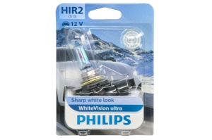 Bec (ambalaj blister 1buc) HIR2 12V 55W, PX22D WhiteVision Ultra potrivit CHEVROLET VOLT; CHRYSLER 300C; FIAT 500X; FORD RANGER; HYUNDAI I40 I, I40 I CW, IX35; INFINITI Q50 07.08- - Img 2