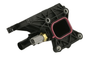 Carcasa termostat potrivit VOLVO C30, S40 II, S80 II, V50; FORD C-MAX, C-MAX II, FIESTA V, FIESTA VI, FOCUS C-MAX, FOCUS I, FOCUS II, FOCUS III, FUSION, GALAXY II 1.6-3.0 08.96-02.20 - Img 2