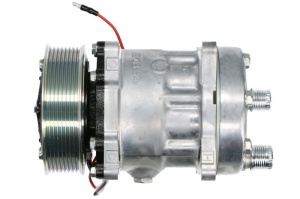 Compresor climatizare potrivit NEW HOLLAND CS520, CS540, CS6050, CSX7060, TC5060, TC5070, TC5080, TC52, TC54, TC56, TF42, TF44, TF76, TF78, 30, 32, 34, 36, 62, 63, 64, 65, 66, 67, 68 - Img 1