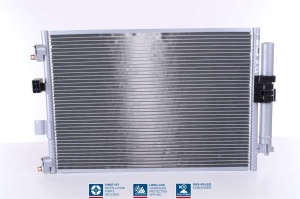 Condensator climatizare (cu uscator, element aditional) potrivit FORD C-MAX II, FOCUS III, FOCUS III/HATCHBACK, FOCUS III/KOMBI, GRAND C-MAX, KUGA II, TOURNEO CONNECT V408 NADWOZIE WIELKO 1.0-2.3 07.10- - Img 1