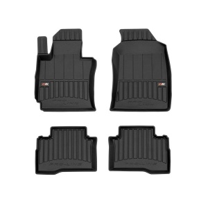 Covoras podea cauciuc FROGUM TPE, 3 buc proLine 3D, set, culoare negru, potrivit SSANGYONG TIVOLI 03.15-, Crossover - Img 1