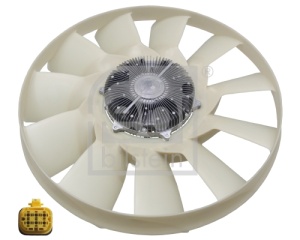 Cupla ventilator radiator (cu ventilator, 813mm, numar lame: 11, numar pini: 6) potrivit MAN FOC, HOCL, LION´S CITY, LION´S CLASSIC, LION´S STAR, NG, NL, NÜ, SÜ, TGA, TGS I, TGX I D1556LF07-E2876LUH08 01.92- - Img 4