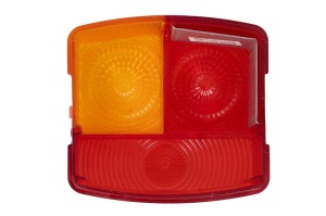 Dispersor stop dreapta (P21W/R10W, portocaliu/rosu, cu intermitent, cu stop, lumina de parcare, fara proiector) potrivit FENDT 200 S FARMER, 200 SA FARMER, 200 V FARMER, 200 VA FARMER, 203 P FARMER - Img 2