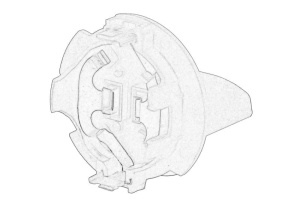 Dulie far potrivit VW CADDY III, CADDY III/MINIVAN, GOLF V, JETTA III, TOURAN 1.4-3.2 02.03-05.15 - Img 1