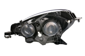 Far Dreapta (H1/H7, electric, cu motor, culoare insert: negru) potrivit CITROEN C3 I, C3 II, DS3 -12.16 - Img 2