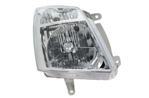 Far Dreapta (H4, electric, fara motoras, culoare insert: gri) potrivit ISUZU D-MAX I - Img 1
