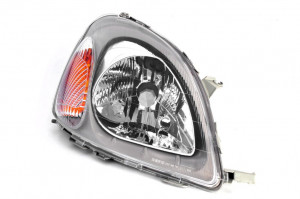 Far Dreapta (halogen, H4/PY21W, electric, fara motoras, culoare insertie: gri) potrivit TOYOTA YARIS -06.03 - Img 1